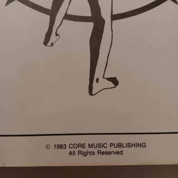 Original 1983 Rush Complete Songbook VF1060 Core Music Rare Vintage Warner Bros - Picture 10 of 10